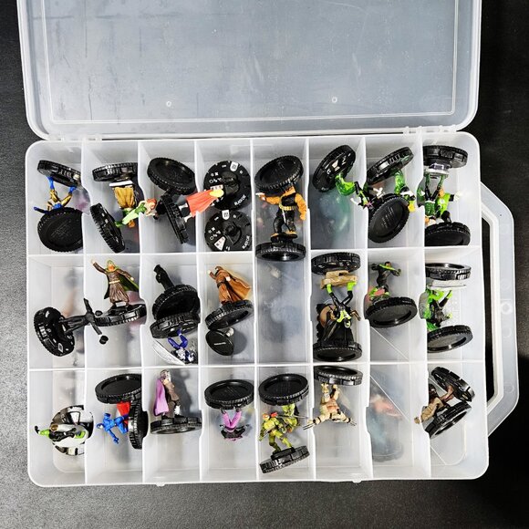 HeroClix 170 figure Lot w/Cards, Maps and more - Picture 5 of 11